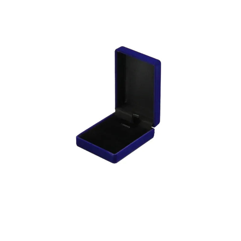 Wholesale Pendant Necklace Chain Storage Package Gift Box Soft Black/Red/Velvet Casket Long Earrings Jewelry Organizer Box
