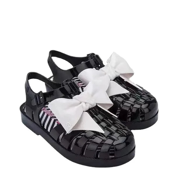 New Arrival 2025 Mini Melissa Children Sandals Hot Sale Kids Beach Shoes Big Girl and Boy Fashion Jelly Shoes