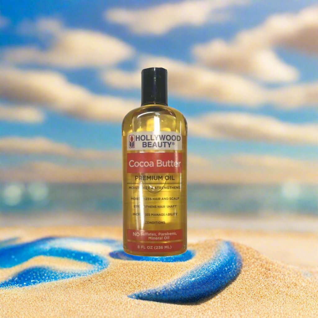 Hollywood Beauty Cocoa Butter Oil Moisturize 8oz - Premium Beauty Product