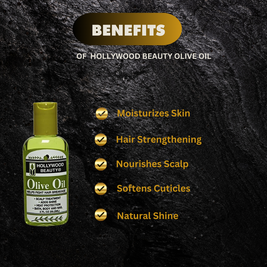 Hollywood Beauty Olive Oil 2Oz - Premium Beauty Product