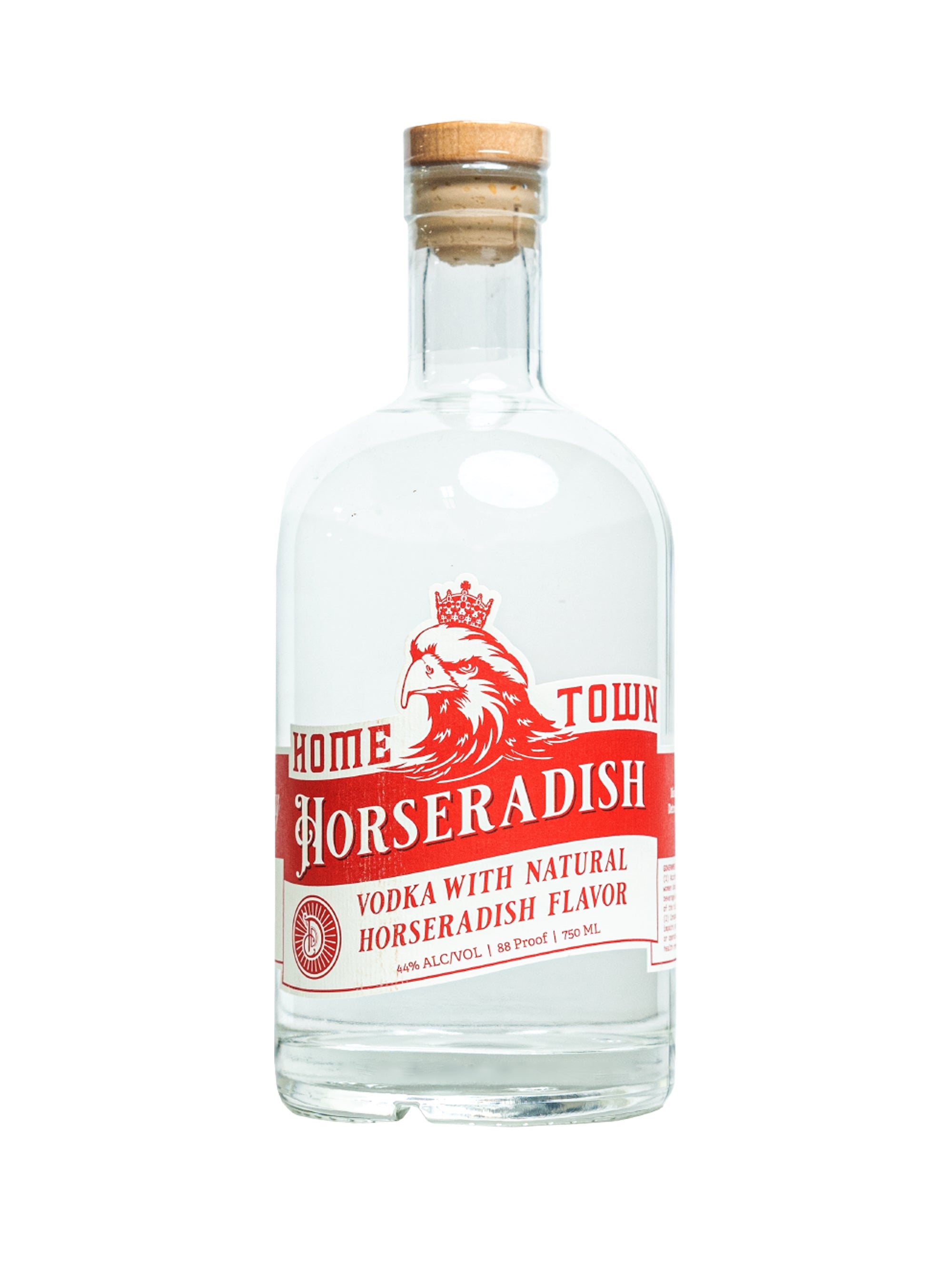 Detroit City Distillery Hometown Horseradish Vodka, Michigan (750ml)