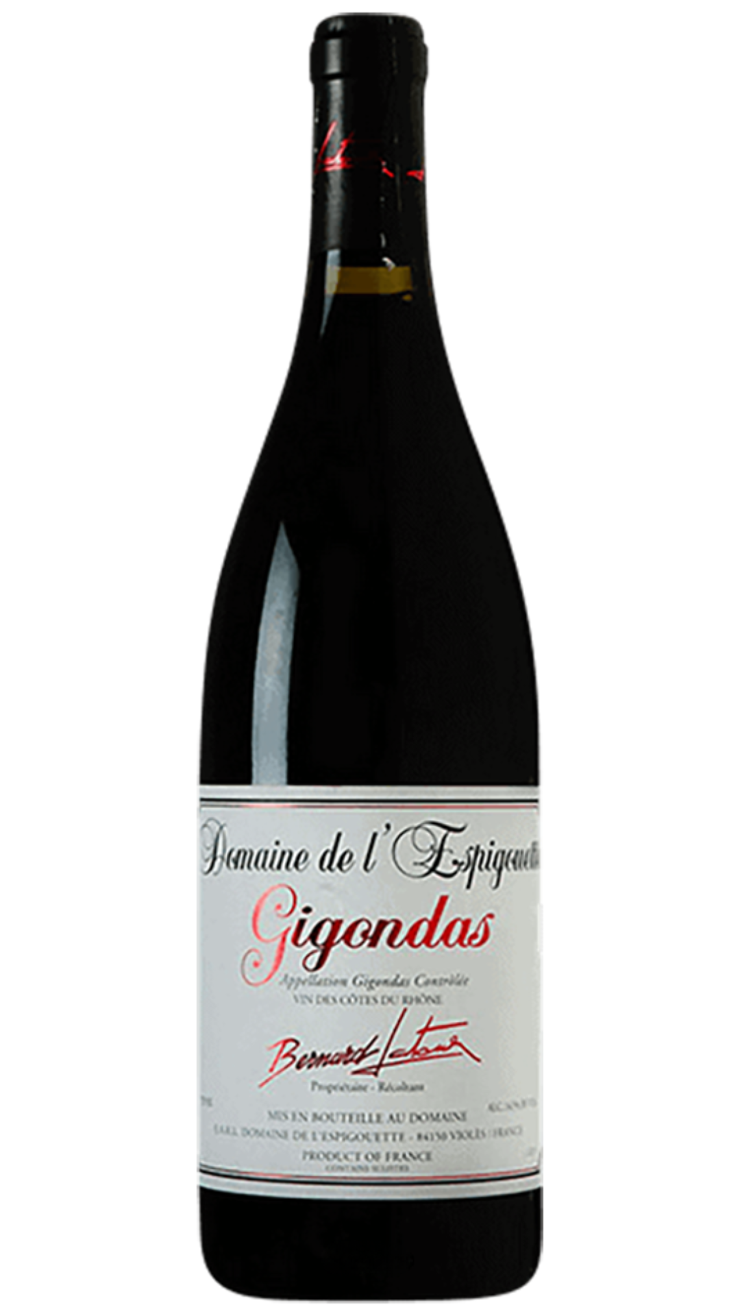 2022 Bernard Latour Domaine de l'Espigouette Gigondas, Rhone, France (750ml)