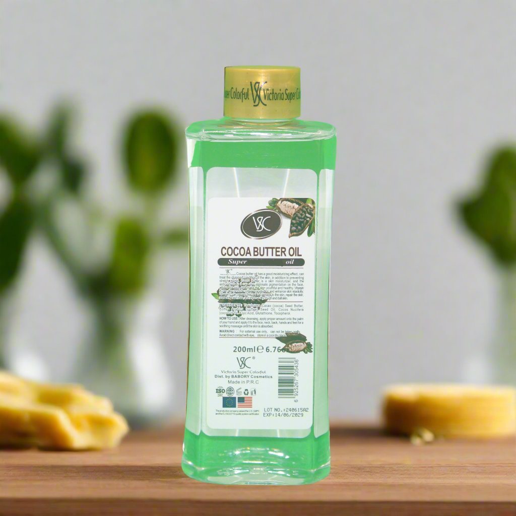 Vsc Cocoa Butter Face Body Oil Anti Dark Pots Anti Aging 200 - Premium Beauty Product