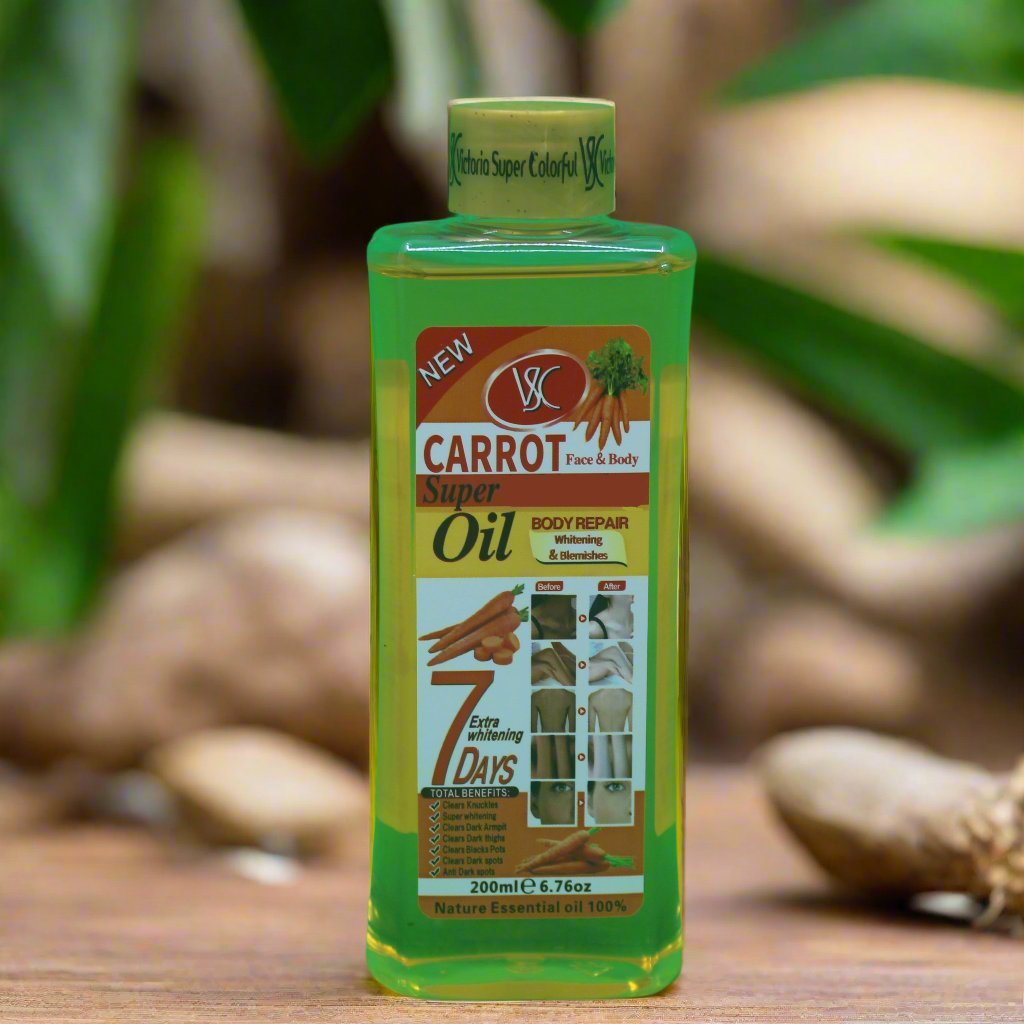 VSC Carrot Face & Body Oil for Clarifying & Blemishes 200ml/ - Premium Beauty Product