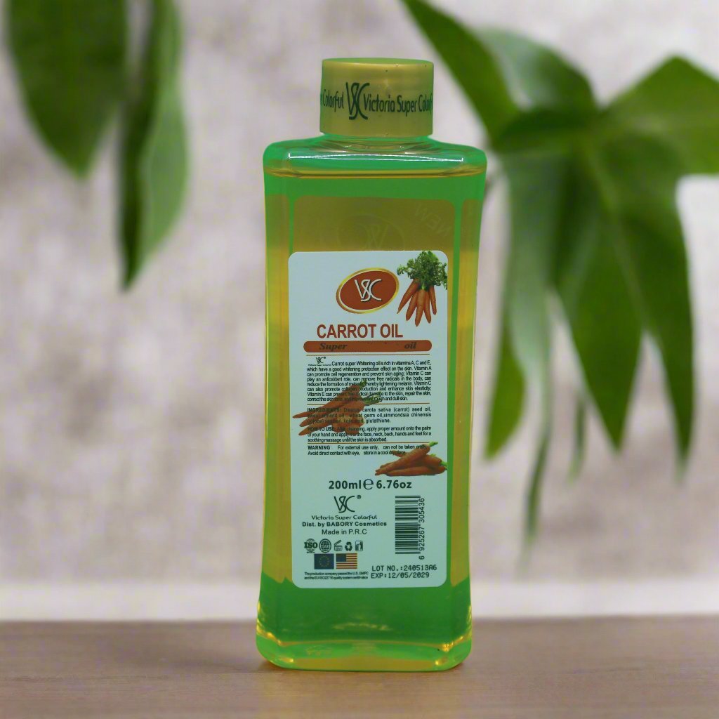 Vsc Carrot Face Body Oil For Whitening Blemishes 200Ml 6 76O - Premium Beauty Product