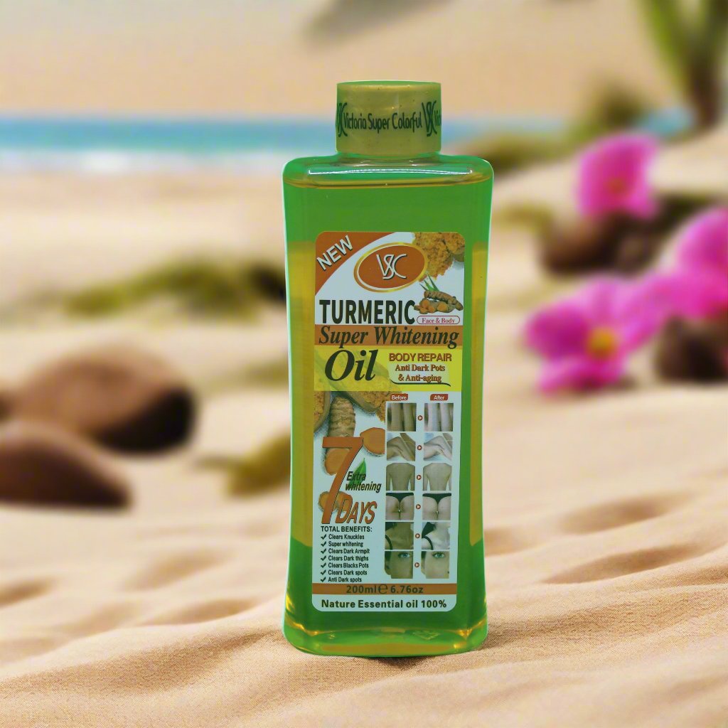 VSC Turmeric Face & Body Oil for Anti dark pots & Anti-aging - Premium Beauty Product