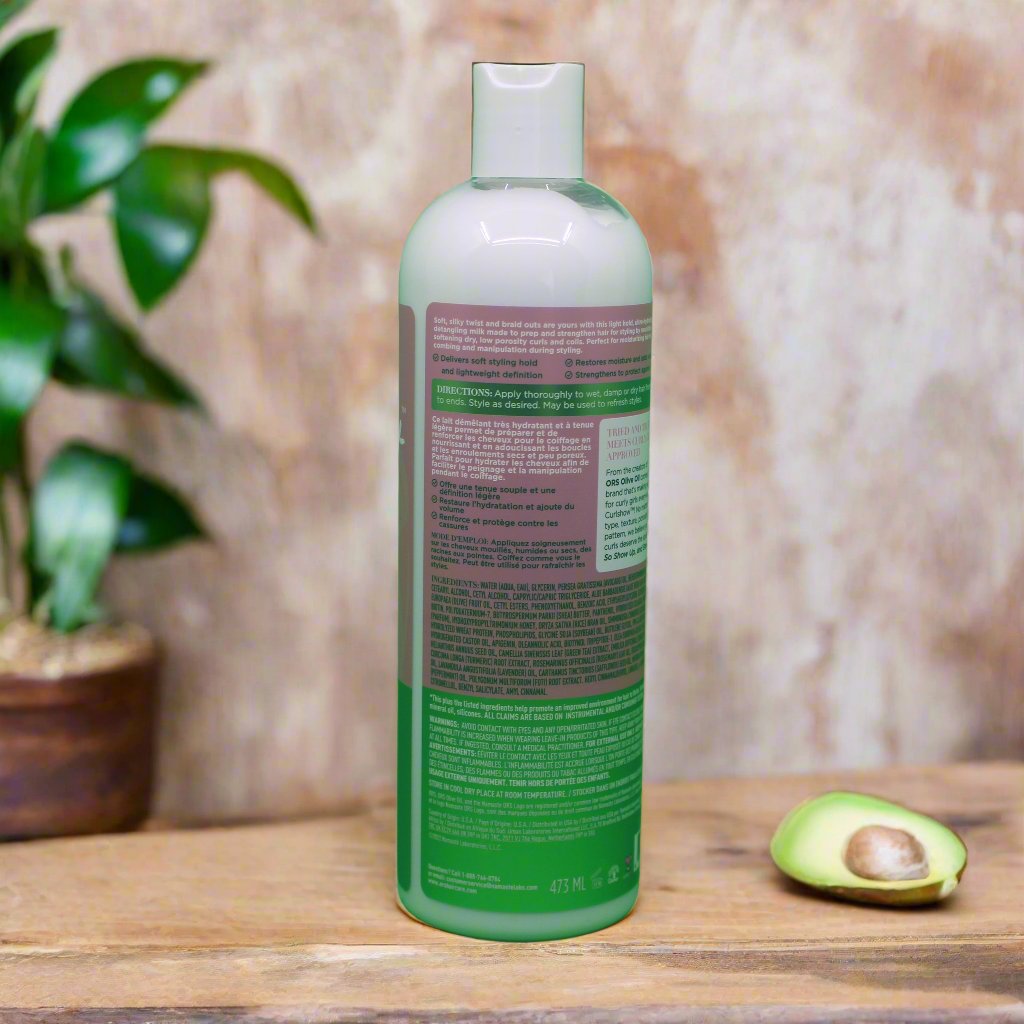 Curlshow Curl Style Milk Collagen Avocado Oil 473Ml 16Fl Oz - Premium Beauty Product