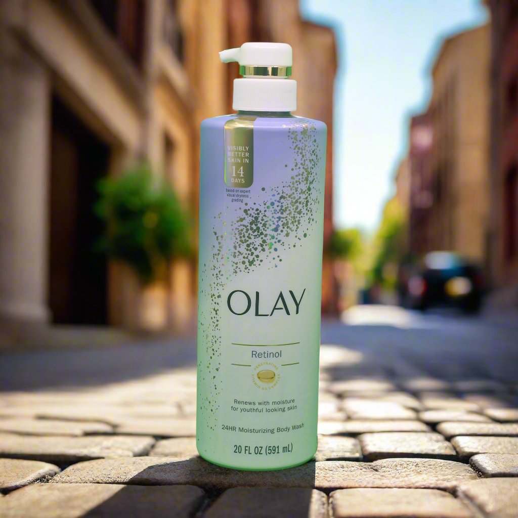 Olay Retinol 24HR Moisturizing Body Wash 20fl oz/591ml - Premium Beauty Product