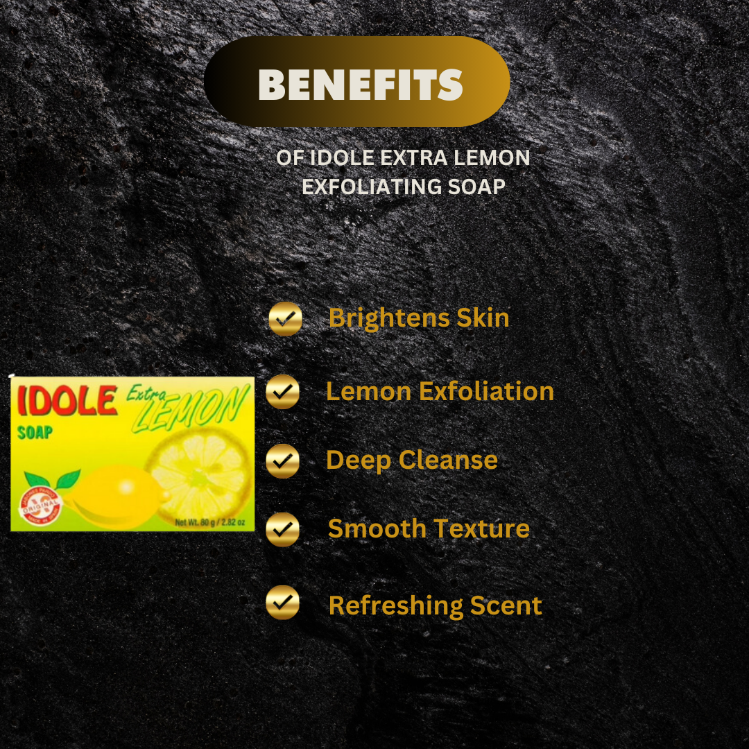 Idole Extra Lemon Exfoliating Soap 2 82 Oz - Premium Beauty Product