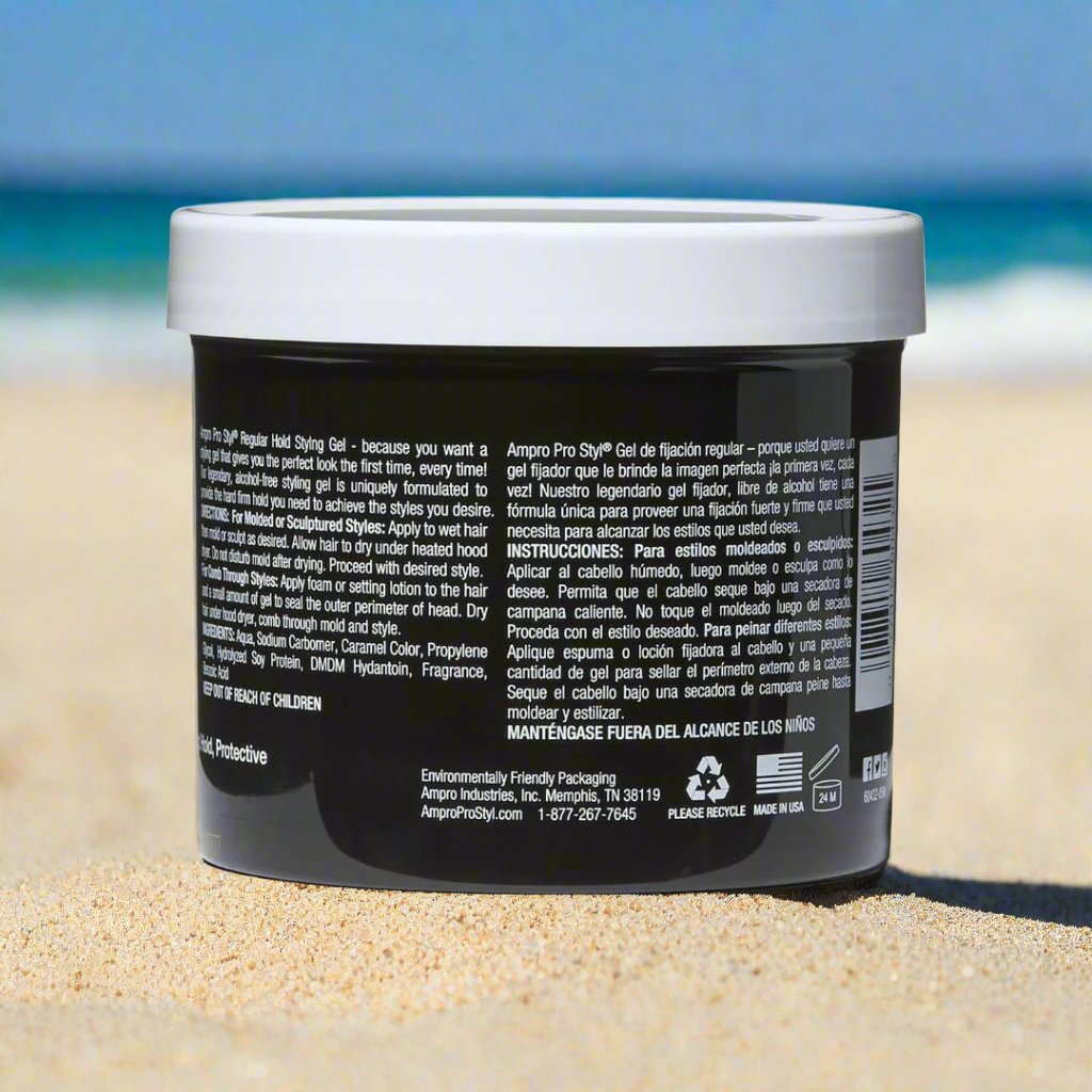 Ampro Pro Styl Regular Hold Protein Styling Gel 32 Oz - Premium Beauty Product
