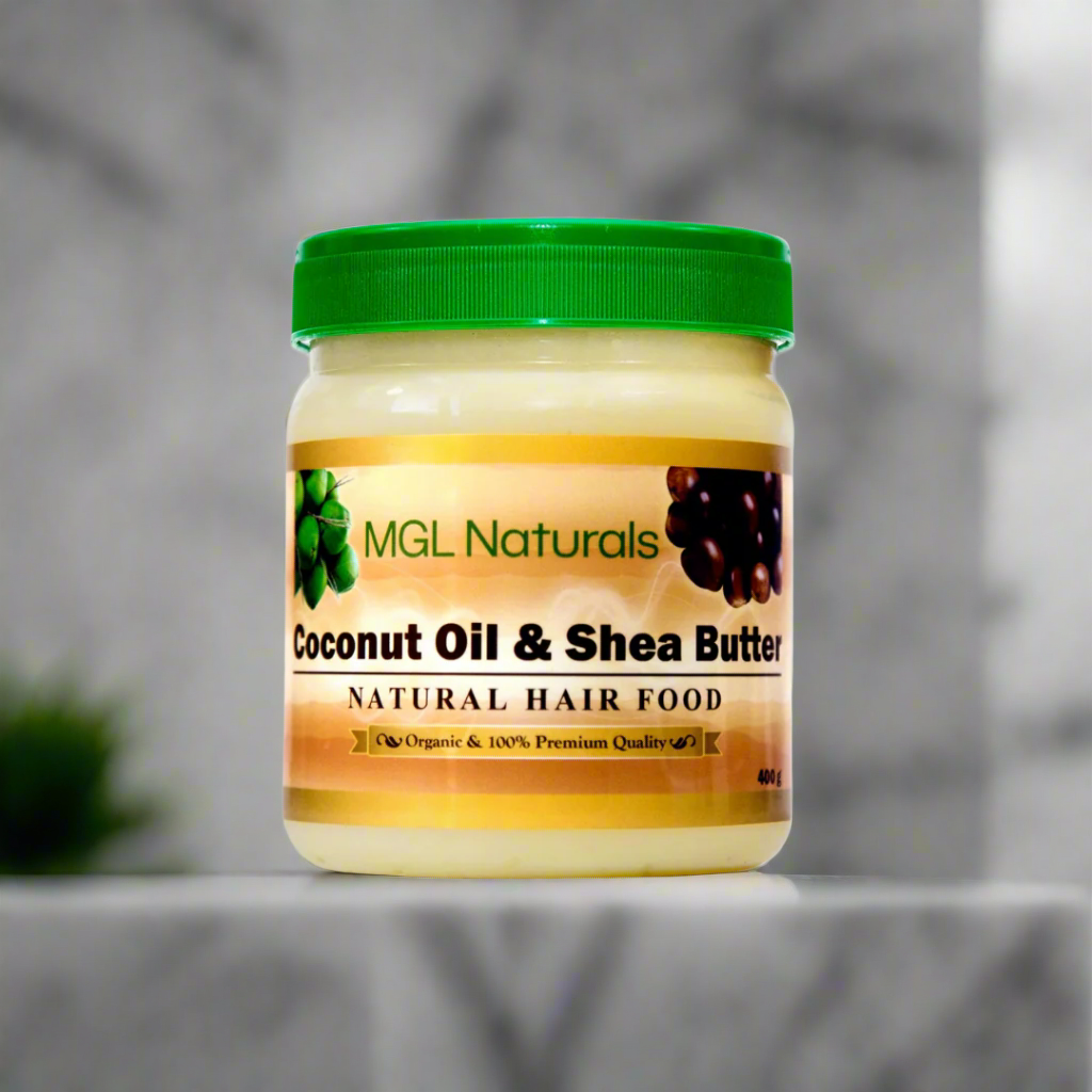 MGL Naturals Coconut and Shea Butter Natural Hair Food 400g - Premium Beauty Product