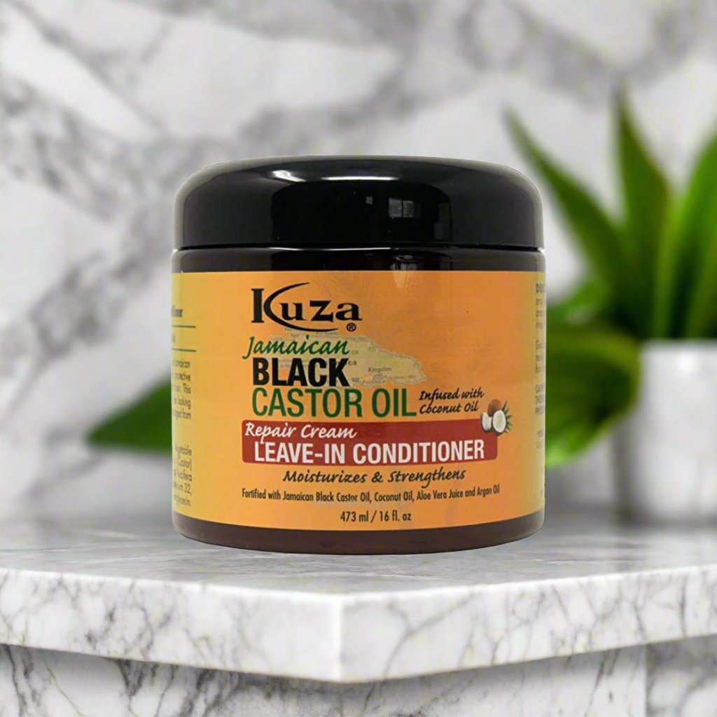 Kuza Jamaican Castor Repair Cream Leave-in Conditioner 16oz - Premium Beauty Product