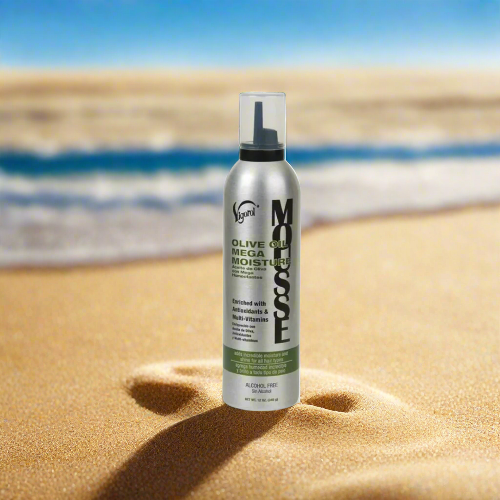 Vigorol Mousse Olive Oil Mega Moisture 12 oz - Premium Beauty Product