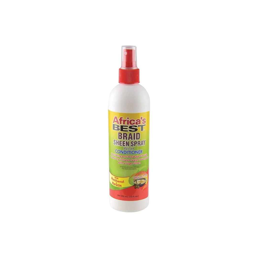 Africa's Best Braid Sheen Spray 12oz | 355ml - Premium Beauty Product