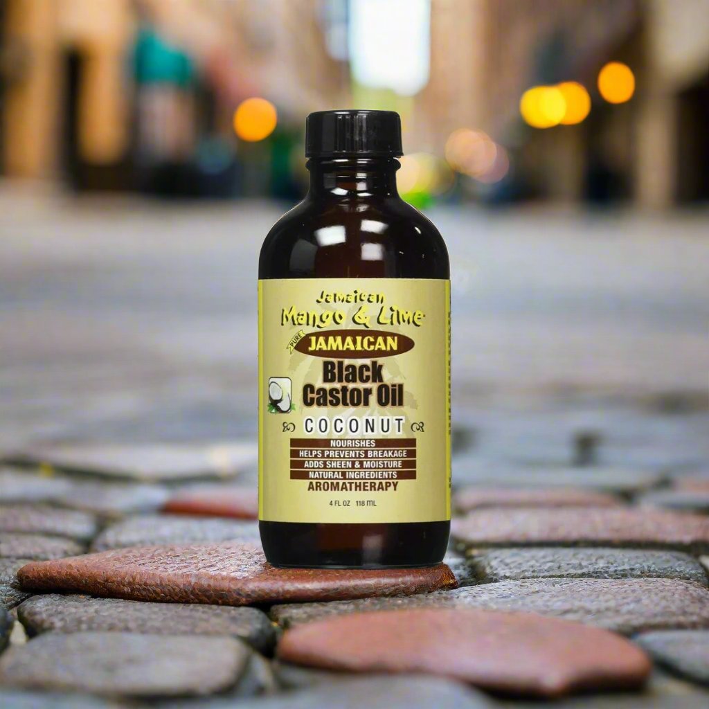 Jamaican Mango & Lime Black Castor Oil Coconut 4oz - Premium Beauty Product