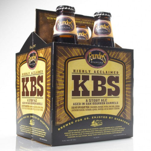 24pk-Founders Brewing Co. KBS - Kentucky Breakfast Stout Beer, Michigan, USA (12oz)
