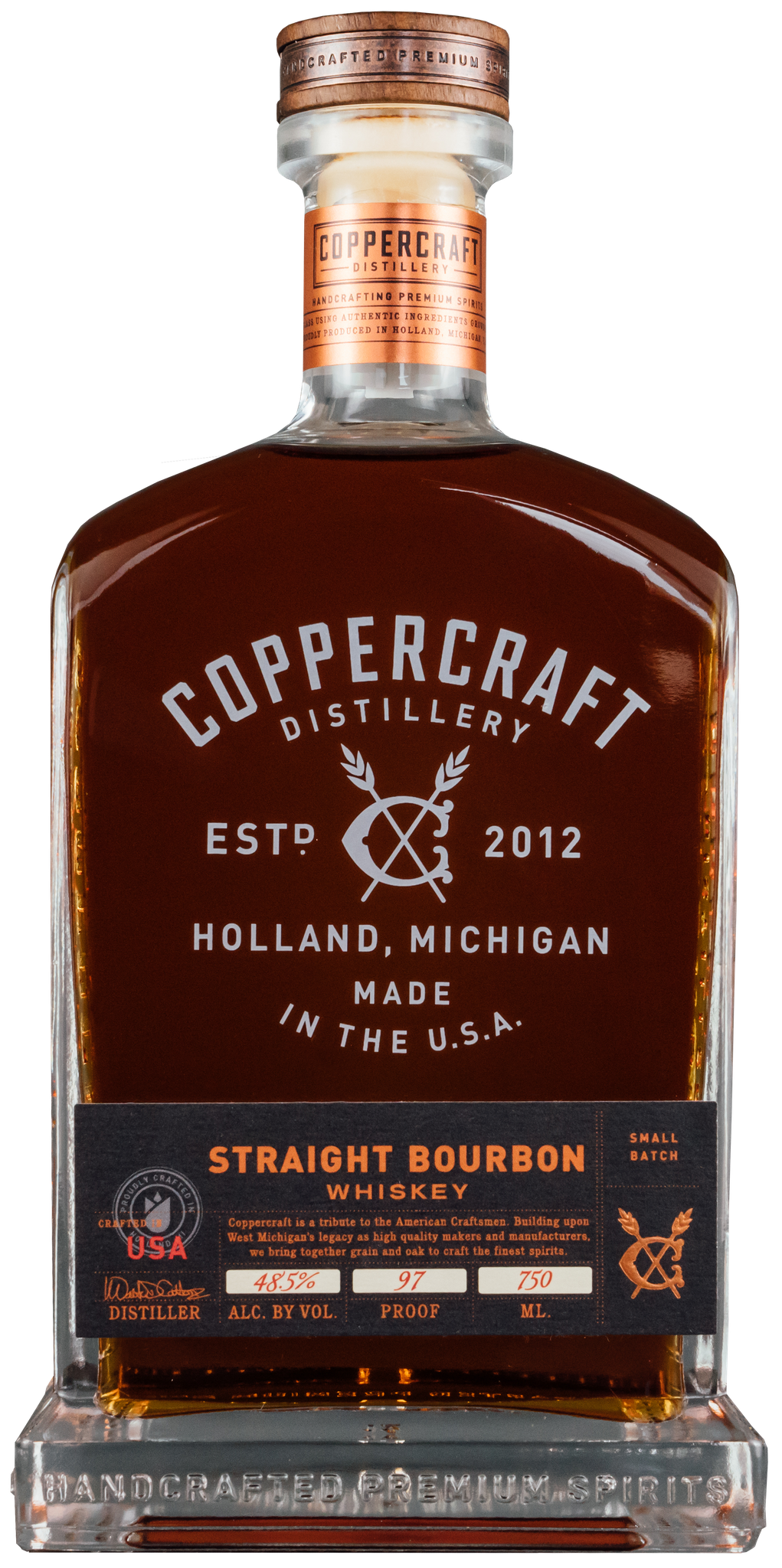 Coppercraft Straight Bourbon Whiskey, USA (750 ml)