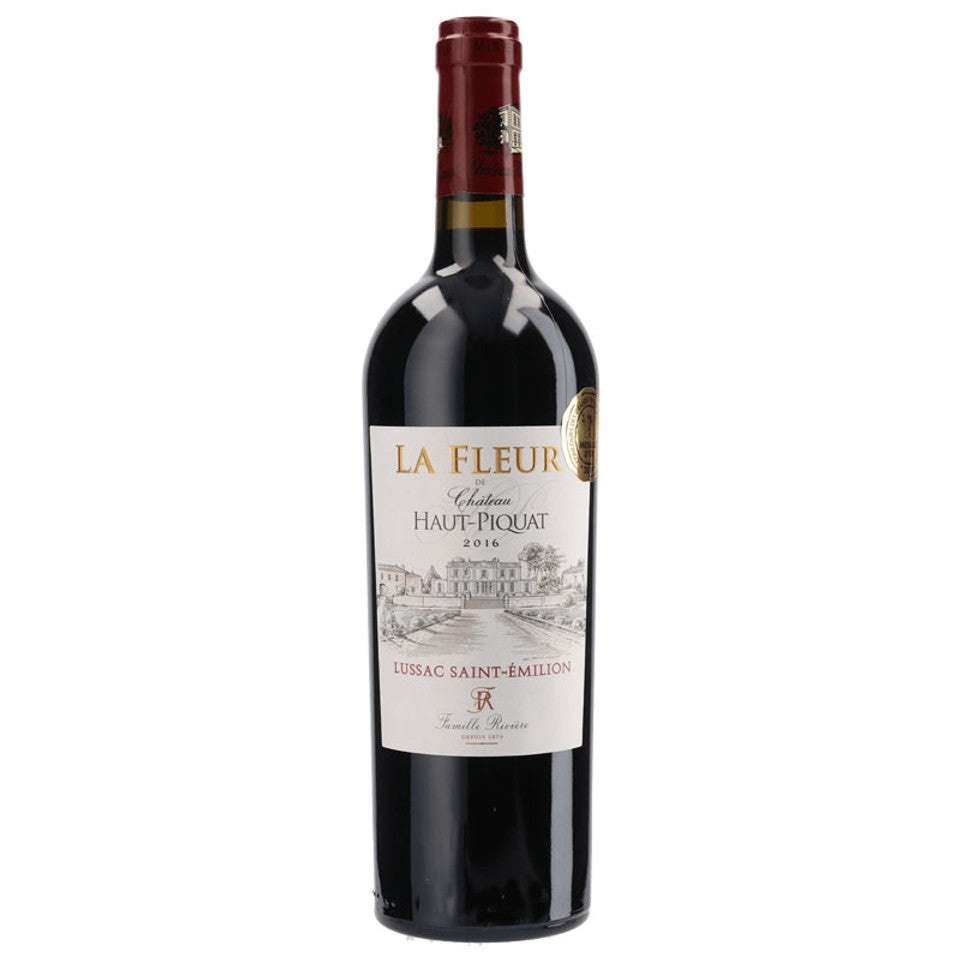 2016 La Fleur de Chateau Haut Piquat, Lussac-Saint-Emilion, France (750ml)