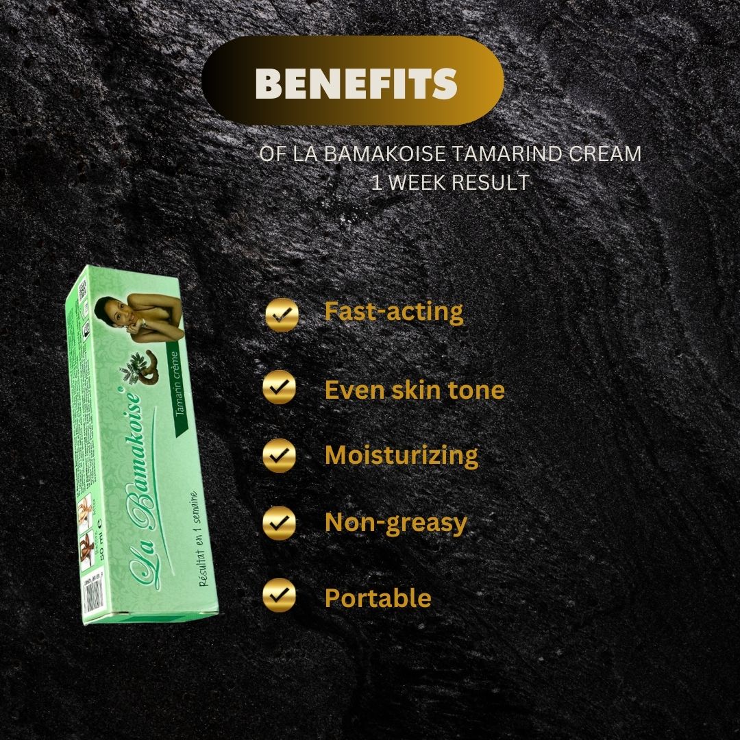 La Bamakoise Tamarind Cream 1 Week Result 50Ml - Premium Beauty Product