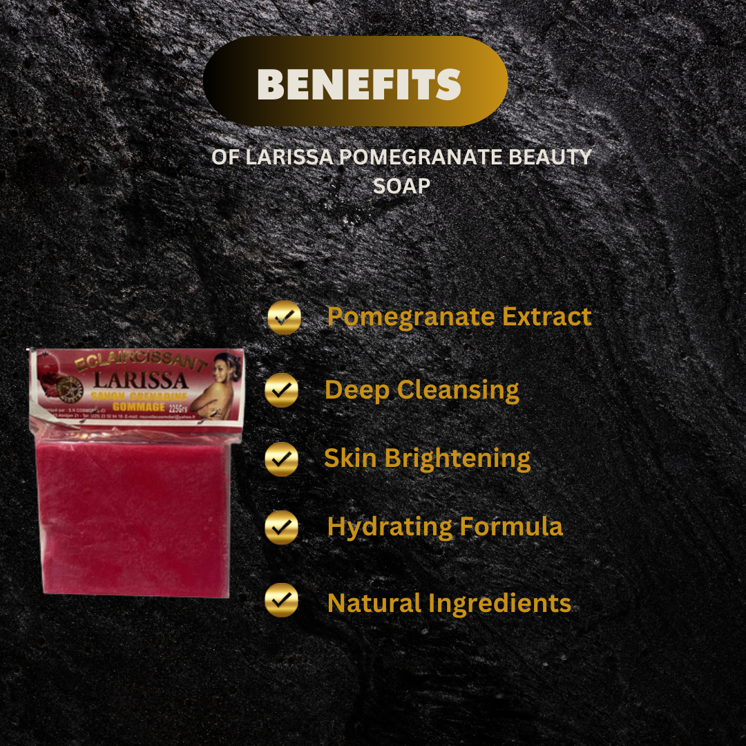 Larissa Pomegranate Beauty Soap 225G - Premium Beauty Product