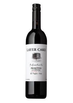 2019 Layer Cake Primitivo a.k.a. Zinfandel Puglia IGT, Italy (750ml)