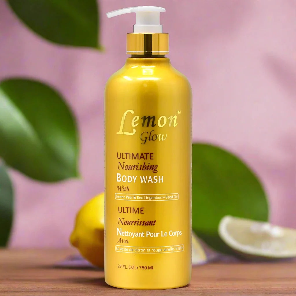 Lemon Glow Ultimate Nourishing Body Wash 750ml - Premium Beauty Product