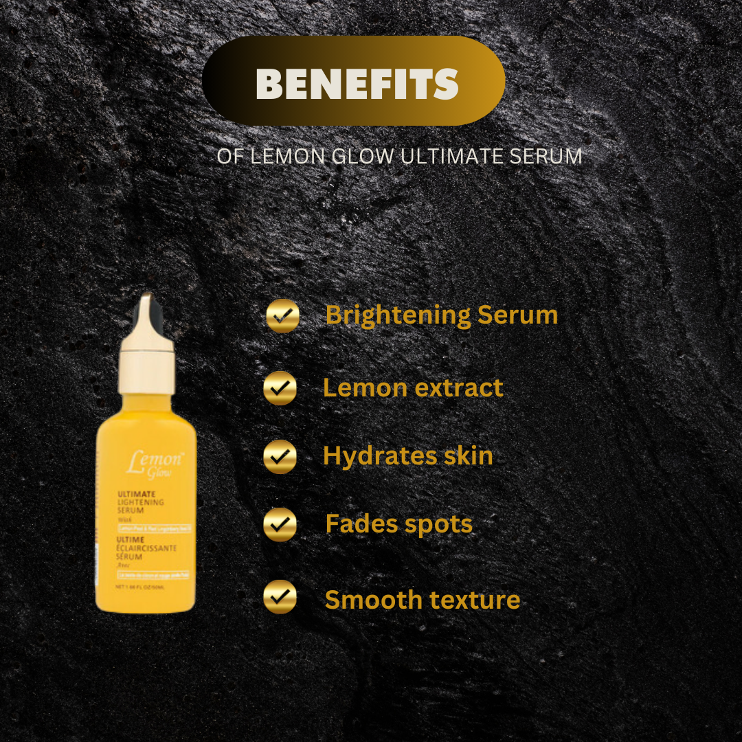 Lemon Glow Ultimate Serum 1 66 Oz - Premium Beauty Product