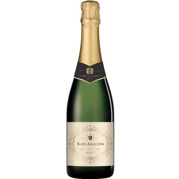 Les Allies Blanc de Blanc Brut, Vin de France (750ml)