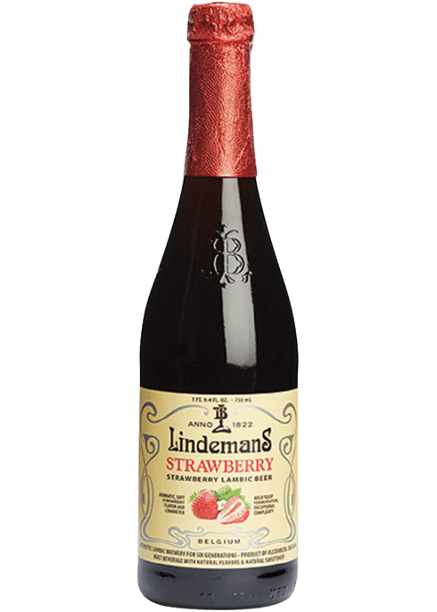 Lindemans Strawberry Lambic Beer, Belgium (750ml)
