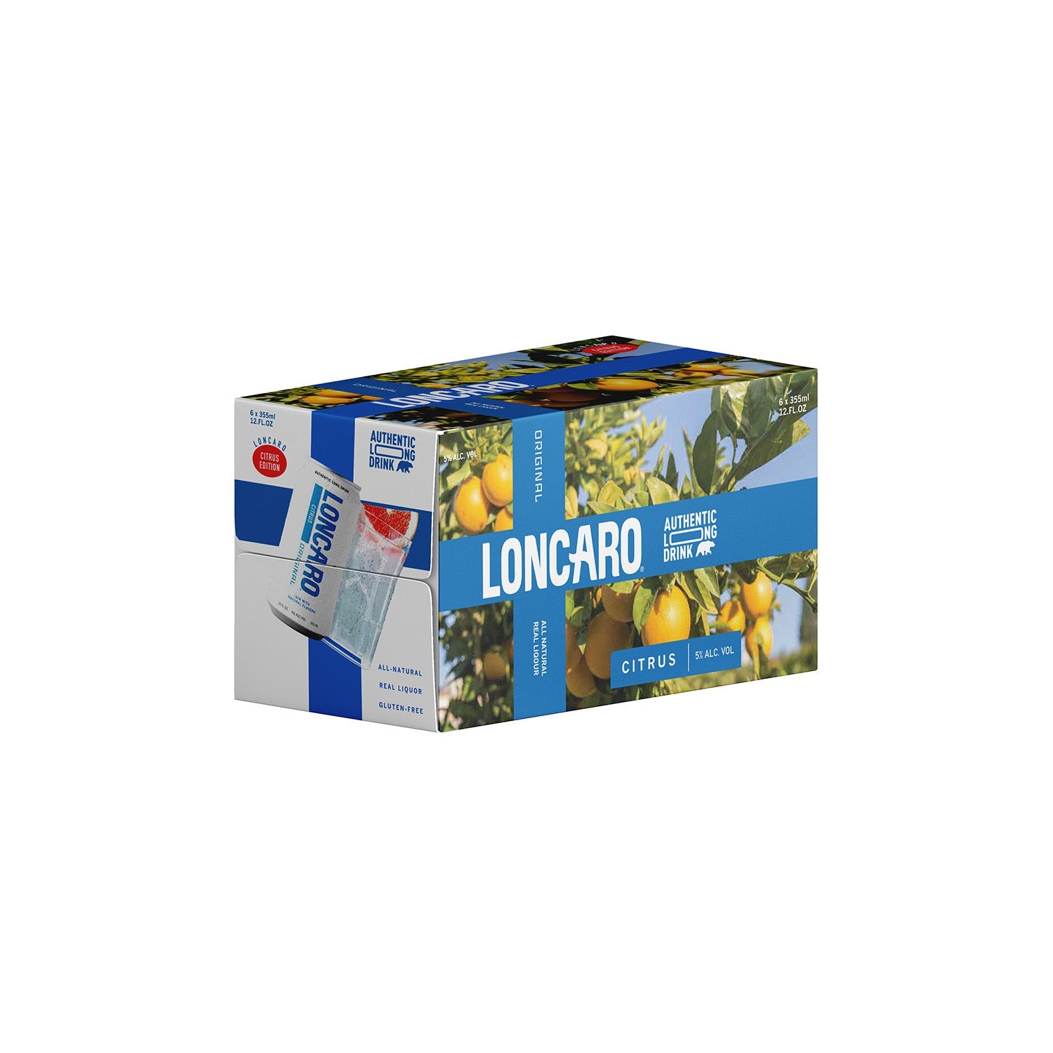 Loncaro Finnish Long Drink, Finland (6pk 12oz Cans)