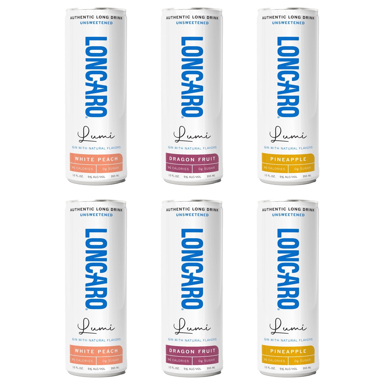 Loncaro Lumi Finnish Long Drink Variety Pack, Finland (6pk 12oz Cans)