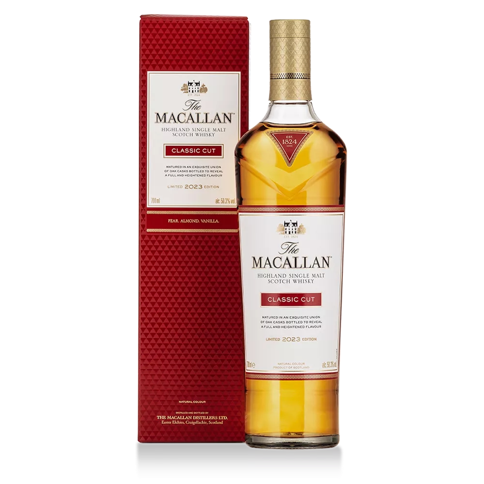 2023 The Macallan Limited Edition Classic Cut Single Malt Scotch Whisky, Speyside - Highlands, Scotland (750ml)