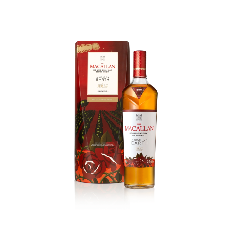The Macallan 'A Night on Earth in Jerez de la Frontera' Highland Single Malt Scotch Whisky, Highlands, Scotland (750ml)