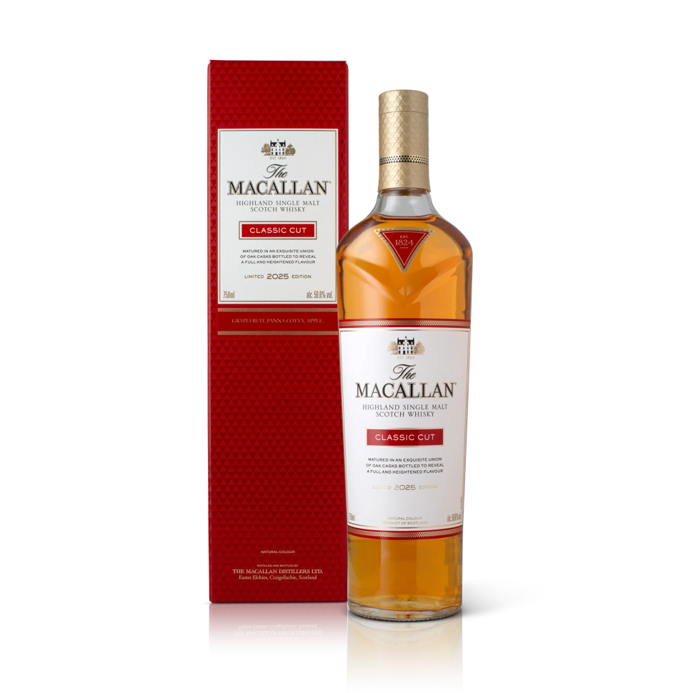 2025 The Macallan Limited Edition Classic Cut Single Malt Scotch Whisky, Speyside - Highlands, Scotland (750ml)