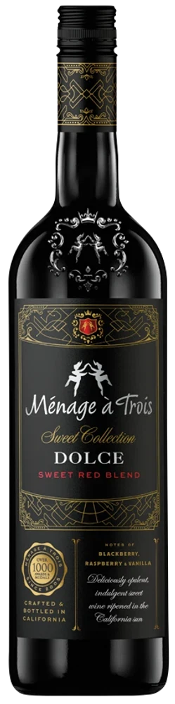 Folie a Deux Menage a Trois Dolce Sweet Red Blend, California, USA (750ml)