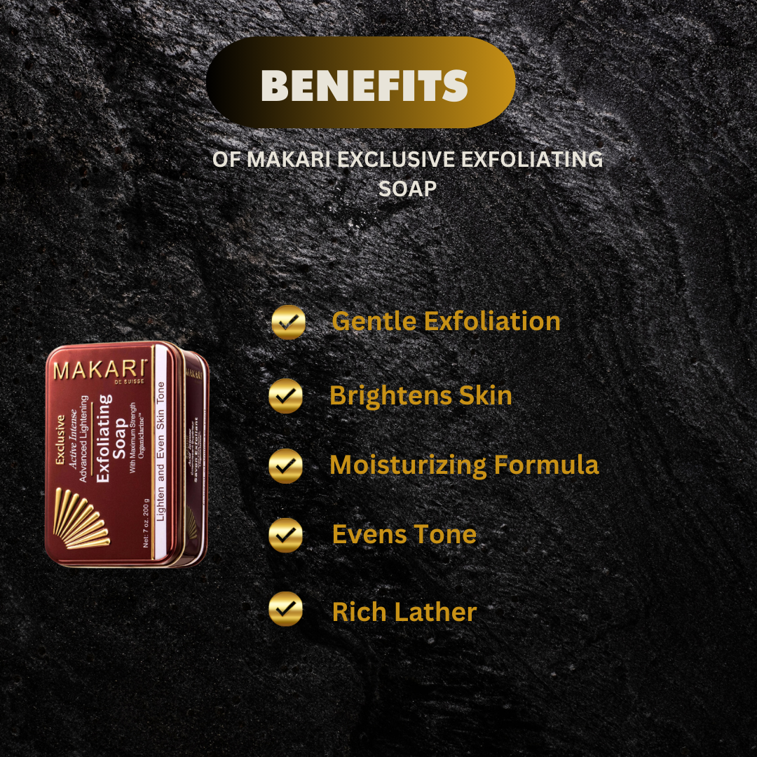 Makari Exclusive Exfoliating Soap 7 Oz 200 G - Premium Beauty Product