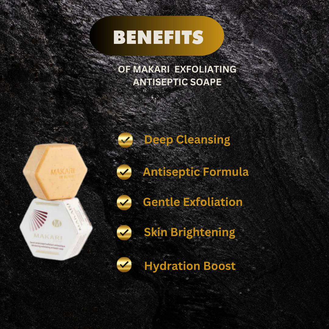 Makari White Exfoliating Antiseptic Soap 7 Oz - Premium Beauty Product