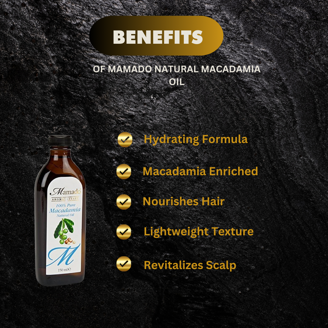 Mamado Natural Macadamia Oil 150Ml Clearance - Premium Beauty Product