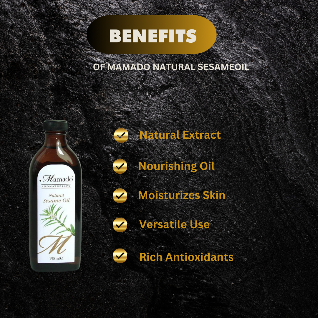 Mamado Natural Sesameoil 150Ml Clearance - Premium Beauty Product