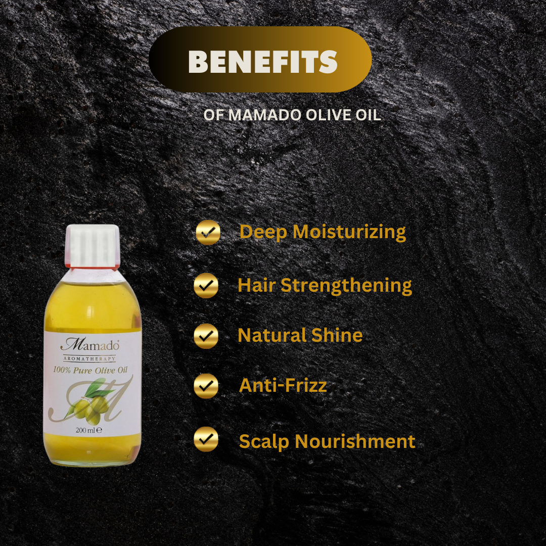 Mamado Olive Oil 200 Ml Clearance - Premium Beauty Product