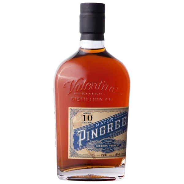 Valentine Distilling 'Mayor Pingree' Blue Label 10 Year Straight Bourbon Whiskey, Michigan, USA (750ml)