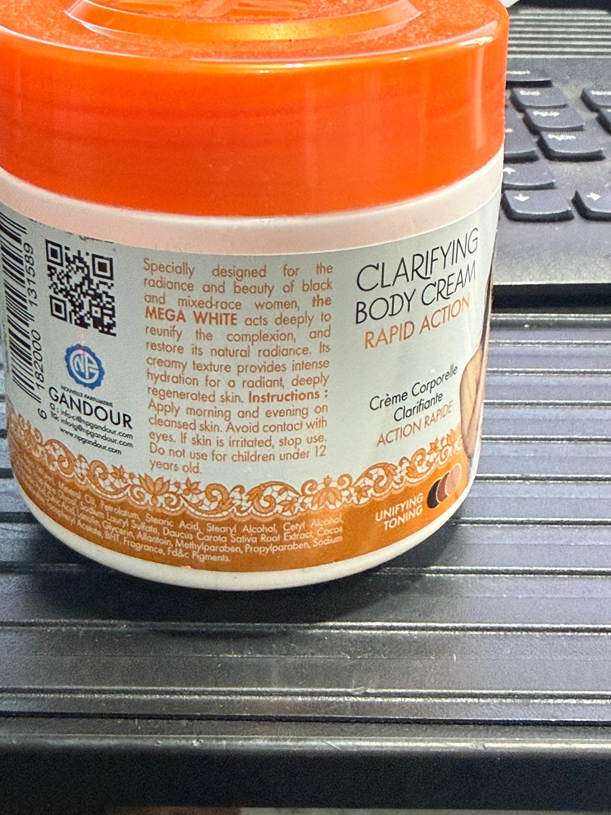 Mega White Clarifying Body Cream 300 Ml - Premium Beauty Product