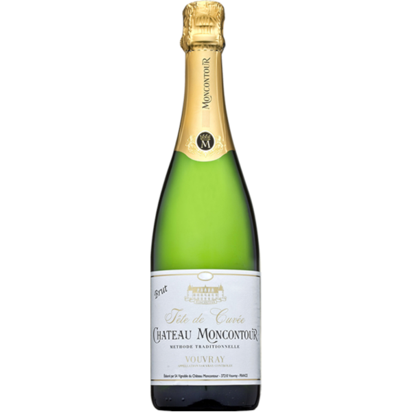 NV Chateau Moncontour Vouvray 'Tete de Cuvee' Brut, Loire, France (750ml)