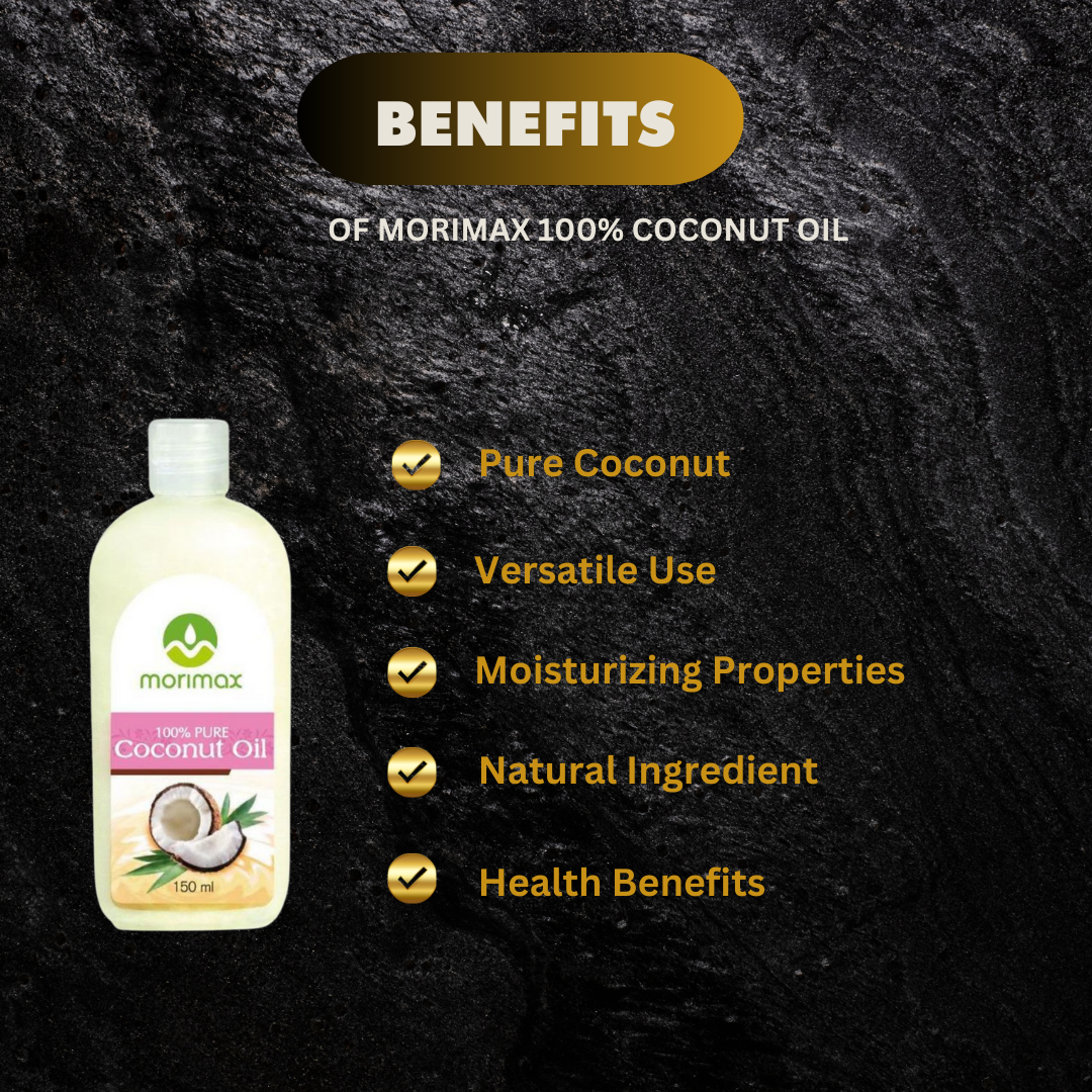 Morimax 100 Coconut Oil 150Ml Clearance - Premium Beauty Product