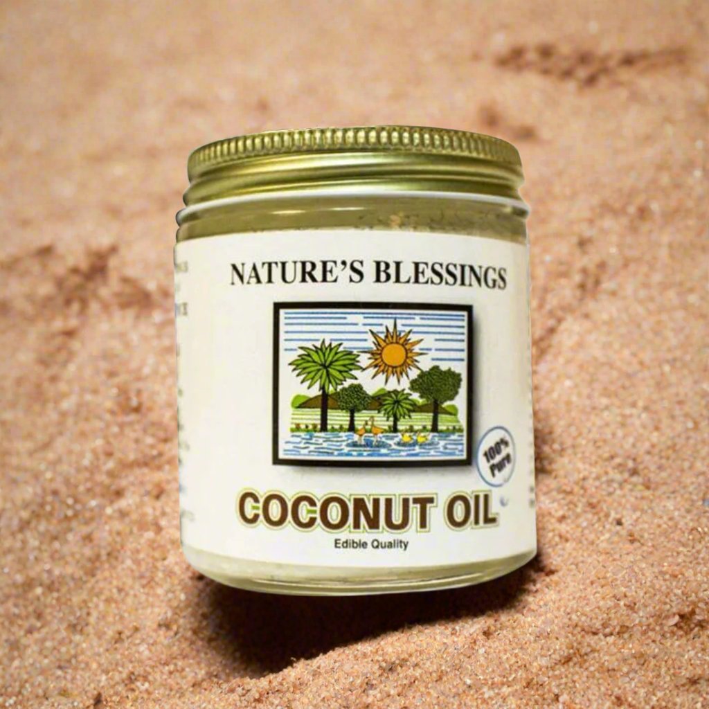 Nature's Blessings Pure Coconut Oil 4 oz - Premium Beauty Product