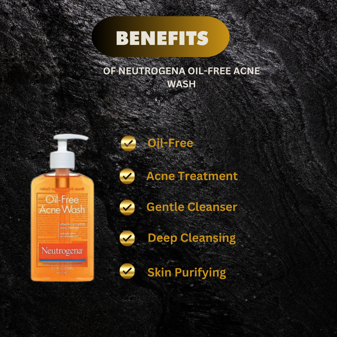 Neutrogena Oil Free Acne Wash 6 Oz - Premium Beauty Product