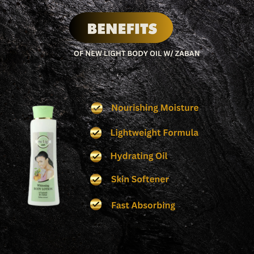 New Light Body Oil W Zaban 100 Ml - Premium Beauty Product