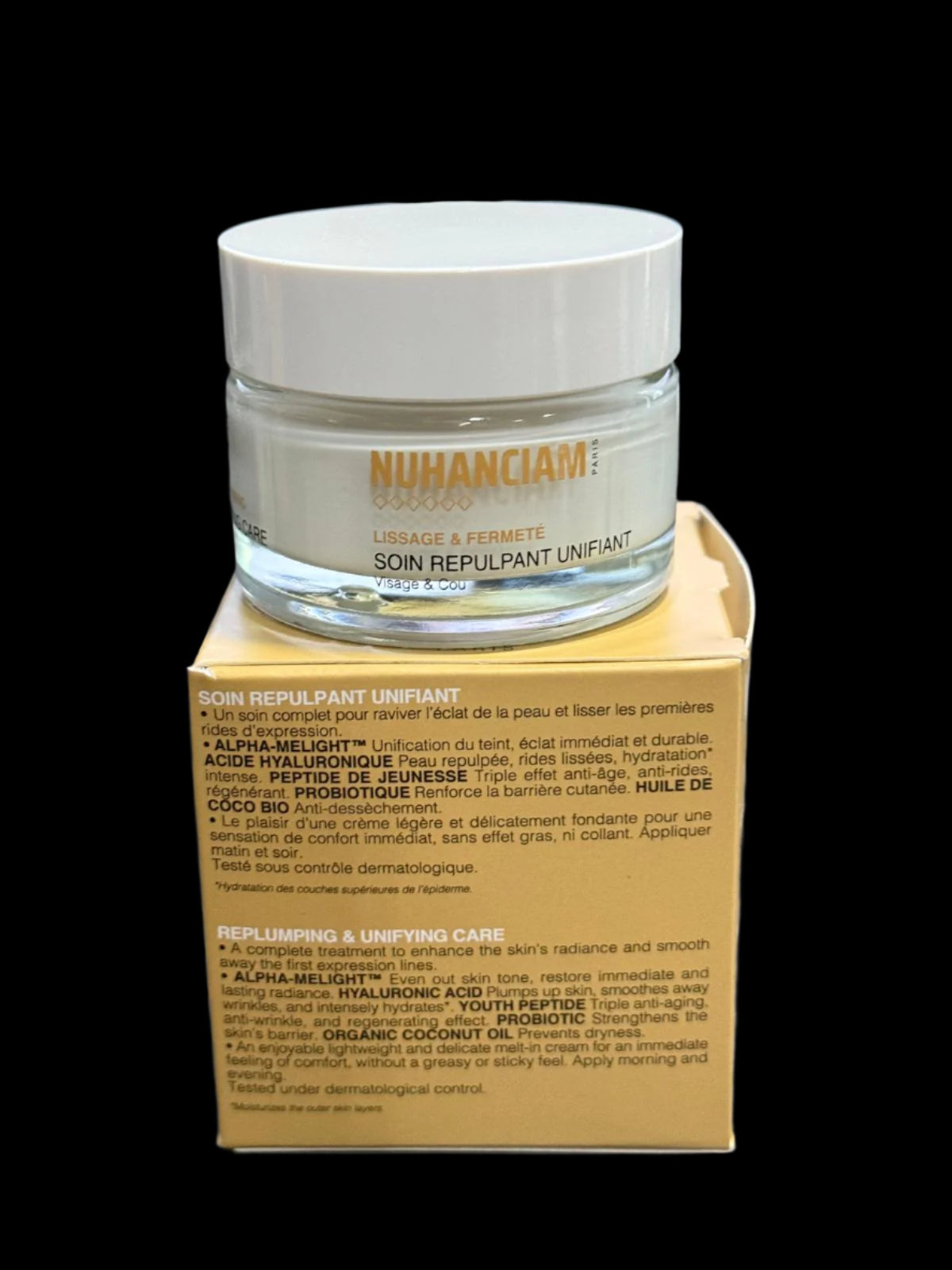 Nuhanciam Smoothes Enhances Replumping Unifying Care Face An - Premium Beauty Product