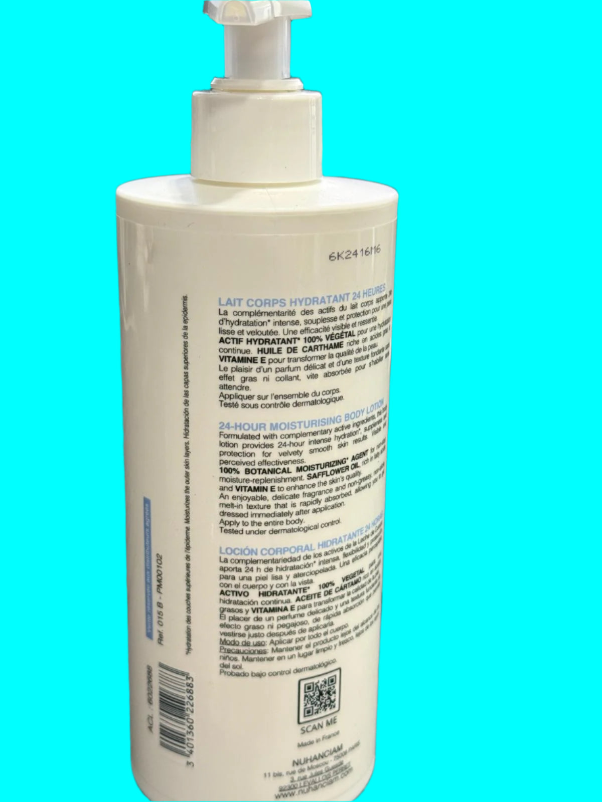 Nuhanciam Lait Hydratant 24 Heures 500Ml 24 Hrs - Premium Beauty Product