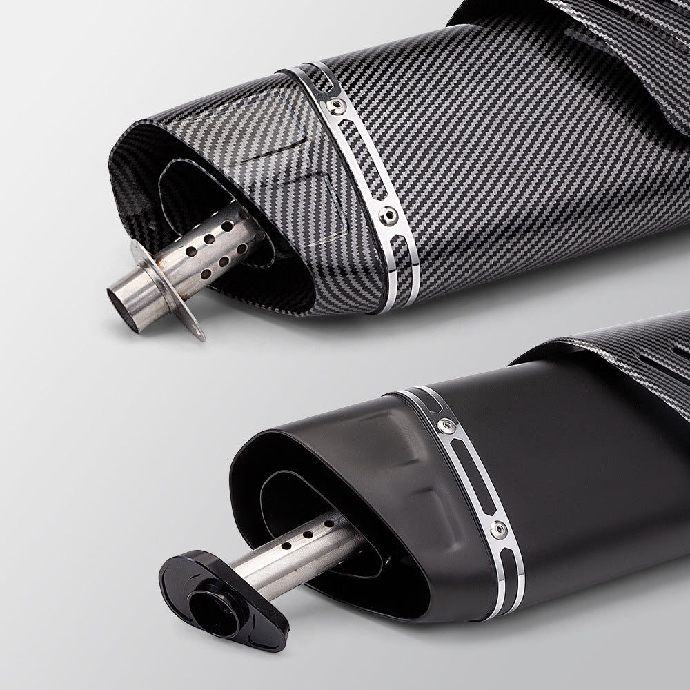 Motorcycle locomotive modified K10 tail section general exhaust pipe 450SR 800NK NINJA400 CBR400
